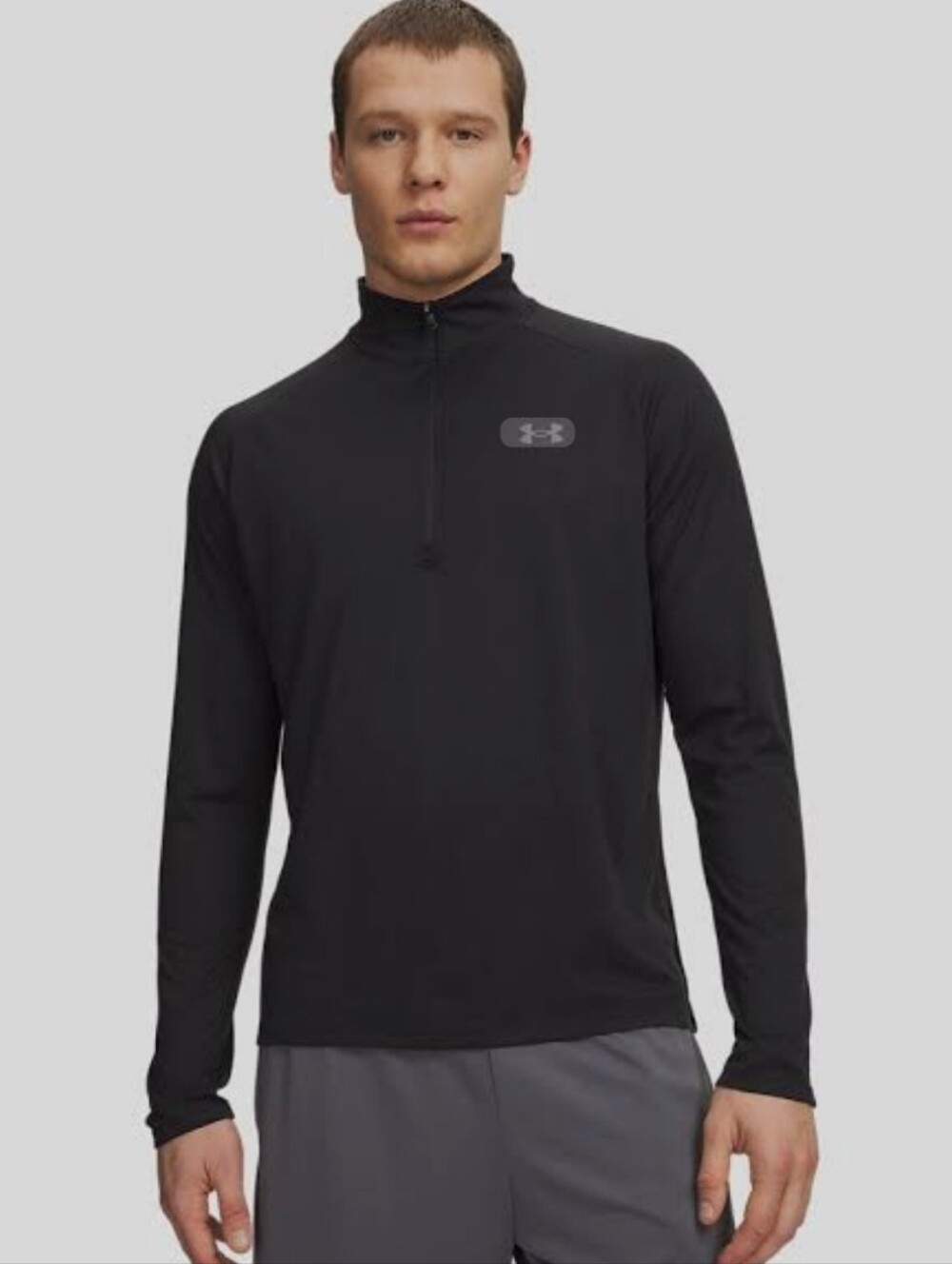 Under Armour Black Men's Quarter-Zip Performance Pullover